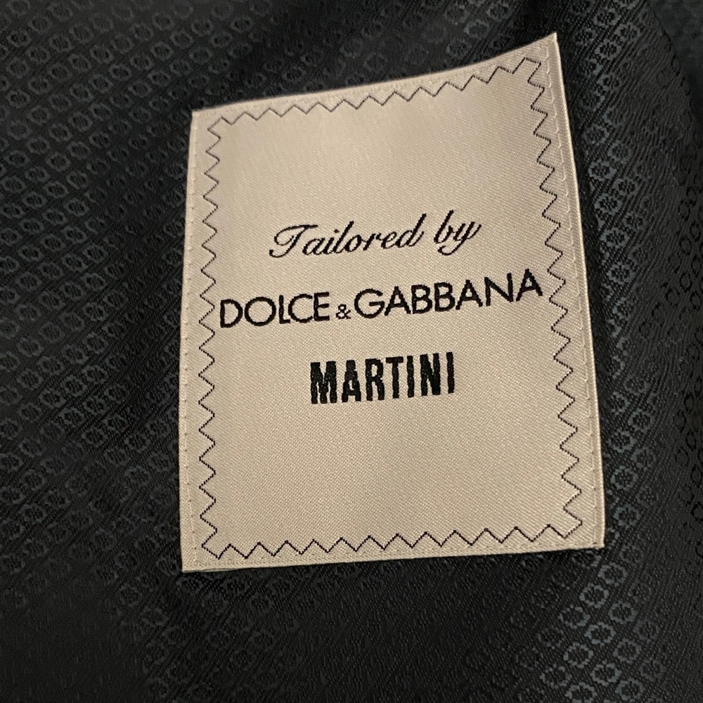 Dolce & Gabbana Black Textured Men's Suit - Picture 5 of 10